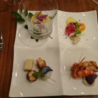 試食のお料理