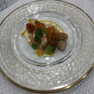 前菜、とてもおいしい