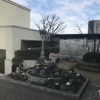 雨でも濡れずに入れます