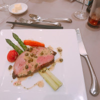 ランクアップしたお肉料理の、イベリコ豚です。