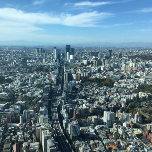 披露宴会場から見える景色|519614さんの六本木ヒルズクラブの写真(990920)