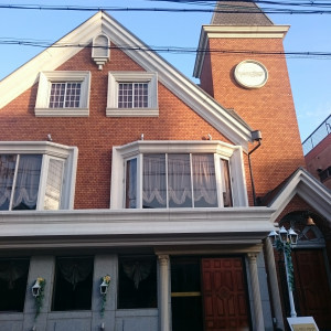 レンガ造りの外観|519641さんのSt. Jame's Church（セントジェームズチャーチ）（ウエディング取扱終了）の写真(702819)