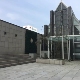 チャペルの外観が素敵でした。