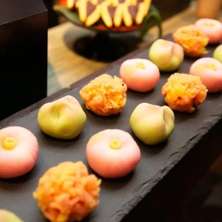和菓子ビュッフェ
