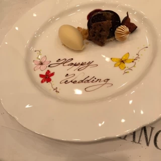 試食のデザート