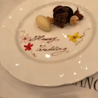 試食のデザート
