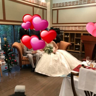 ソファを置いてもらい、フォトブースにしました