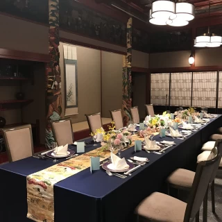 少人数でも食事会ができます