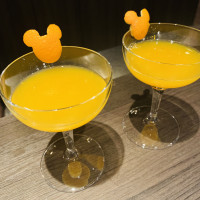 ウェルカムパーティー生搾りオレンジジュース