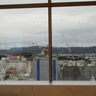 チャペルから見える姫路城