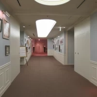 式場・披露宴会場へ向かう廊下