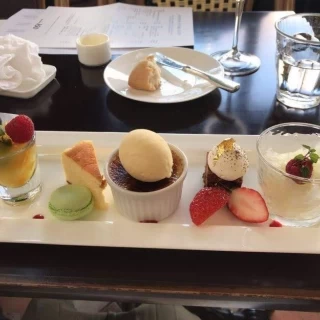 デザートはどれも美味
