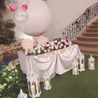 新郎新婦の席