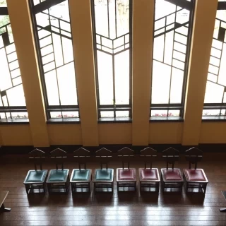 2階のテラス？からのショット。ここからブーケトス等出来るそう
