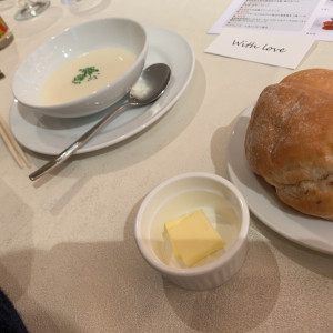スープとパンです。|520884さんのイマジン ホテル&リゾート函館の写真(708517)