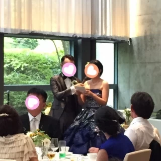 大きな窓ガラスから見える緑が素敵でした