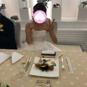 花嫁ですが、完食しました（笑）|520977さんの新横浜国際ホテル ウェディング マナーハウス（ウエディング取扱終了）の写真(711222)