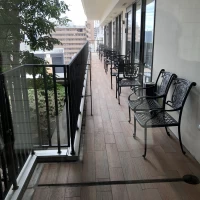 親族控室のベランダ。
喫煙OKです。