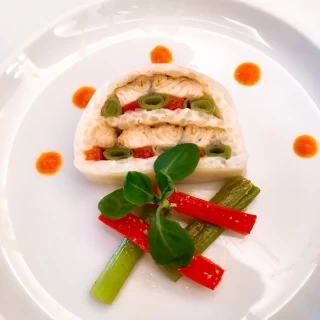 友人から頂いた当日の料理の写真