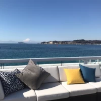 ウッドデッキからの景色