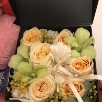 リングピローも生花で持ち帰り出来るのでオススメです！