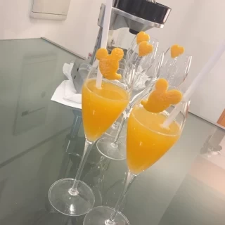 可愛いおもてなし。