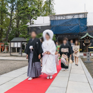 退場|521376さんの阿部野神社・結婚式場の写真(887726)