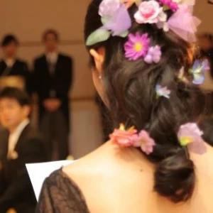 洋装ヘアセット|521402さんの岡山ロイヤルホテルの写真(710598)