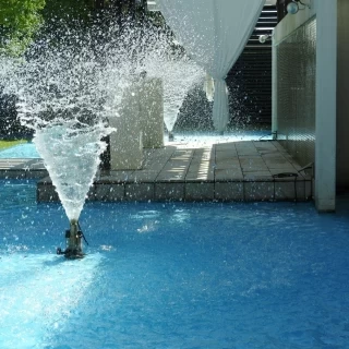 水の音で癒しの空間