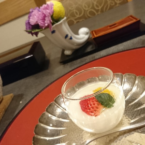 デザートの杏仁豆腐|521529さんのホテルクラウンパレス知立の写真(711683)