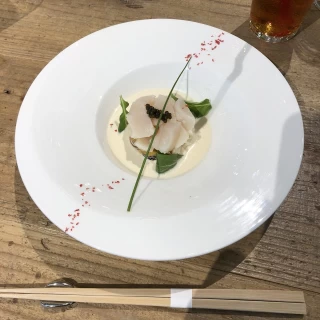 キャビアが添えてありました