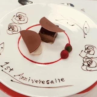試食のケーキ