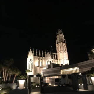 夜景も綺麗でした。