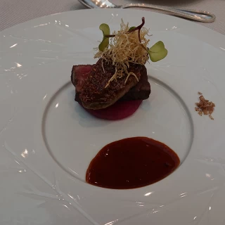試食させてもらったフィレ肉、とても美味しかったです