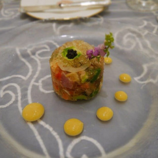 デザイン性のあるお料理もあります。