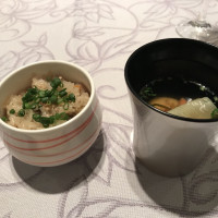 お吸い物とご飯