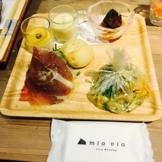 鯛の包み蒸しのお料理が最高でした
