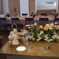 新郎新婦の席