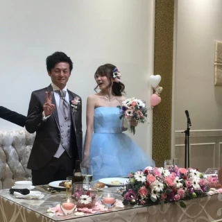 お色直しです