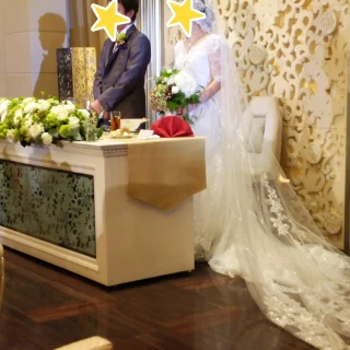 新郎新婦の席
