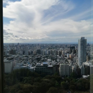 披露宴会場からの眺望|523005さんのハイアット リージェンシー 東京の写真(1624539)
