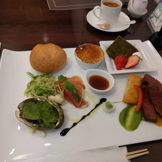 新郎側試食料理。おしかったです。