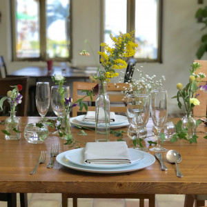 テーブル装花|523137さんのGREEN HILL（グリーンヒル）の写真(719070)