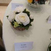 客席の装花