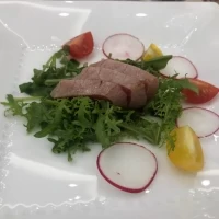 前菜のサラダ