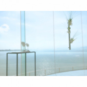 チャペルはガラス張りで視界いっぱいに海が広がります。|523505さんのホテル シーショア・リゾートの写真(721193)