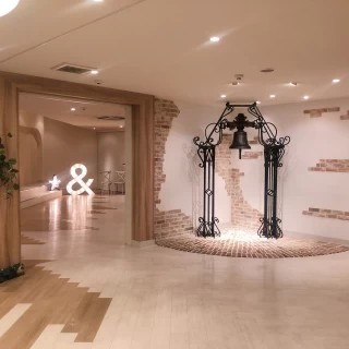 チャペルまでの通路