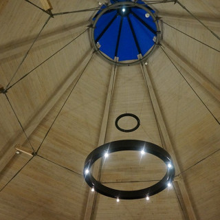 チャペル天井。
