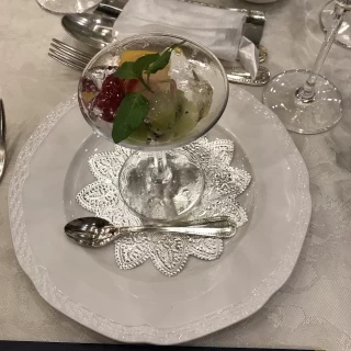 お口直しのフルーツ