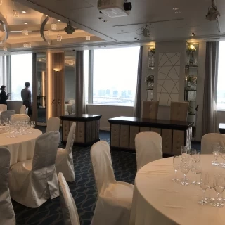 清潔感のある会場